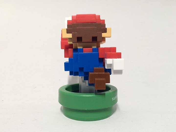 ドット絵がそのままに立体化 Amiibo ドットマリオモダンカラー 購入レビュー レインボートイボックス