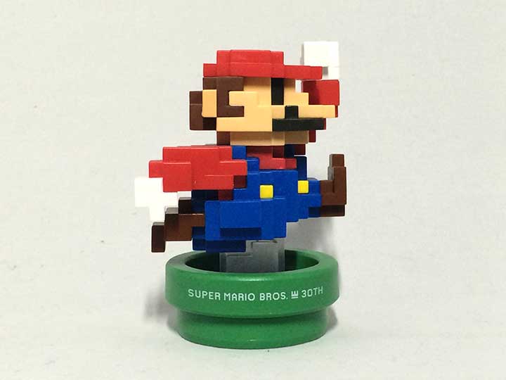 ドット絵がそのままに立体化 Amiibo ドットマリオモダンカラー 購入レビュー レインボートイボックス