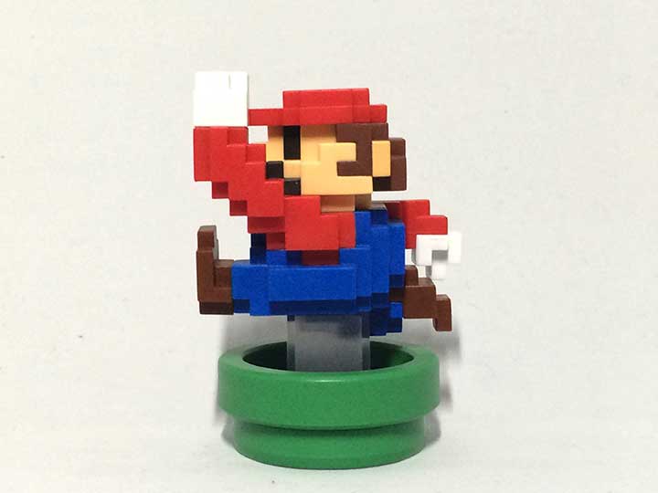 ドット絵がそのままに立体化 Amiibo ドットマリオモダンカラー 購入レビュー レインボートイボックス